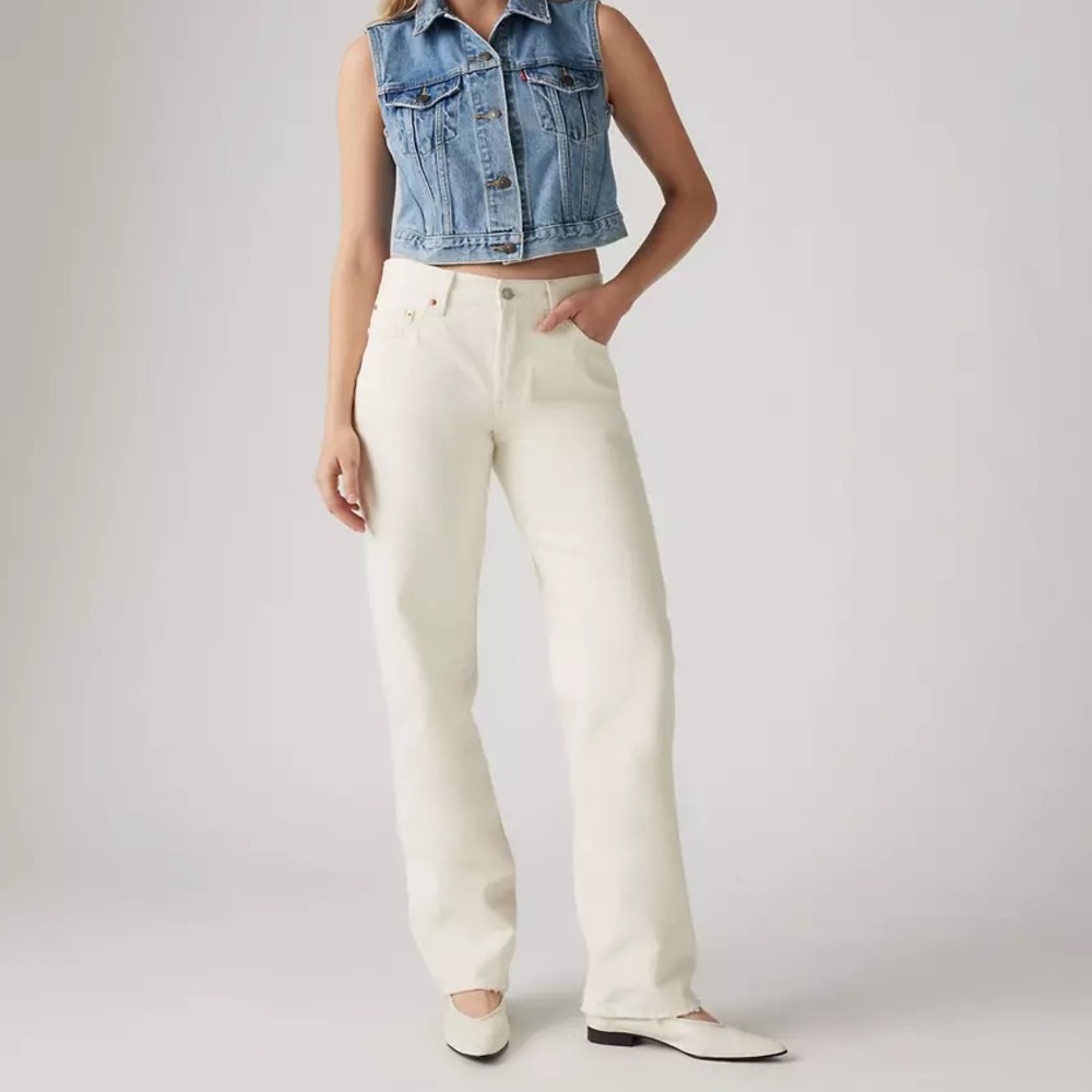 Levi’s 501 ‘90s Jeans White Ecru W24 L30